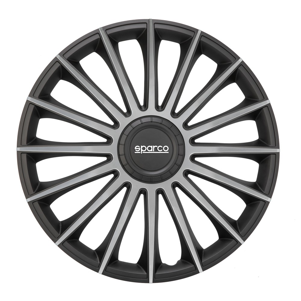 Τάσια Τροχών Treviso 13'' μαύρο- ασημί 4τμχ Sparco