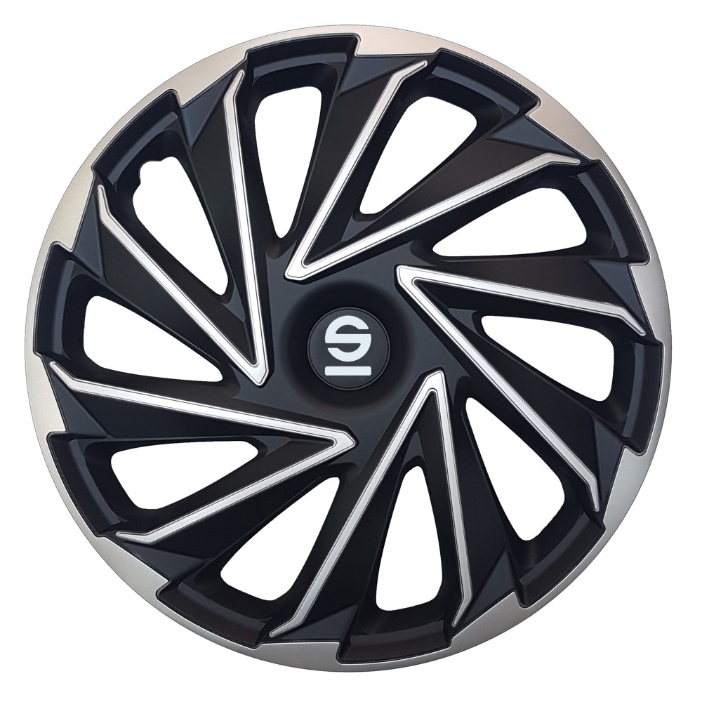 Τάσια Τροχών Varese 15'' Ασημί/μαύρο 4τμχ Sparco