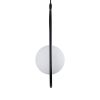GLOBOSTAR® HAMBURG 00589 Μοντέρνο Κρεμαστό Φωτιστικό Οροφής με Ντουί 1 x G9 AC 220-240V IP20 - Μαύρο & Λευκό - Μ20 x Π15 x Υ40cm
