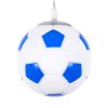GLOBOSTAR® FOOTBALL 00644 Παιδικό Κρεμαστό Φωτιστικό Οροφής με Ντουί 1 x E27 AC 220-240V IP20 - Λευκό & Μπλε - Μ15 x Π15 x Y18cm