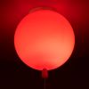 GLOBOSTAR® BALLOON 00652 Παιδικό Φωτιστικό Οροφής με Ντουί 1 x E27 AC 220-240V IP20 - Κόκκινο - Μ30 x Π30 x Υ33cm