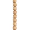 GLOBOSTAR® BEADS 00698 Vintage Κρεμαστό Φωτιστικό Οροφής με Ντουί 1 x E27 AC 220-240V IP20 - Μπεζ - Μ4 x Π4 x Υ47cm