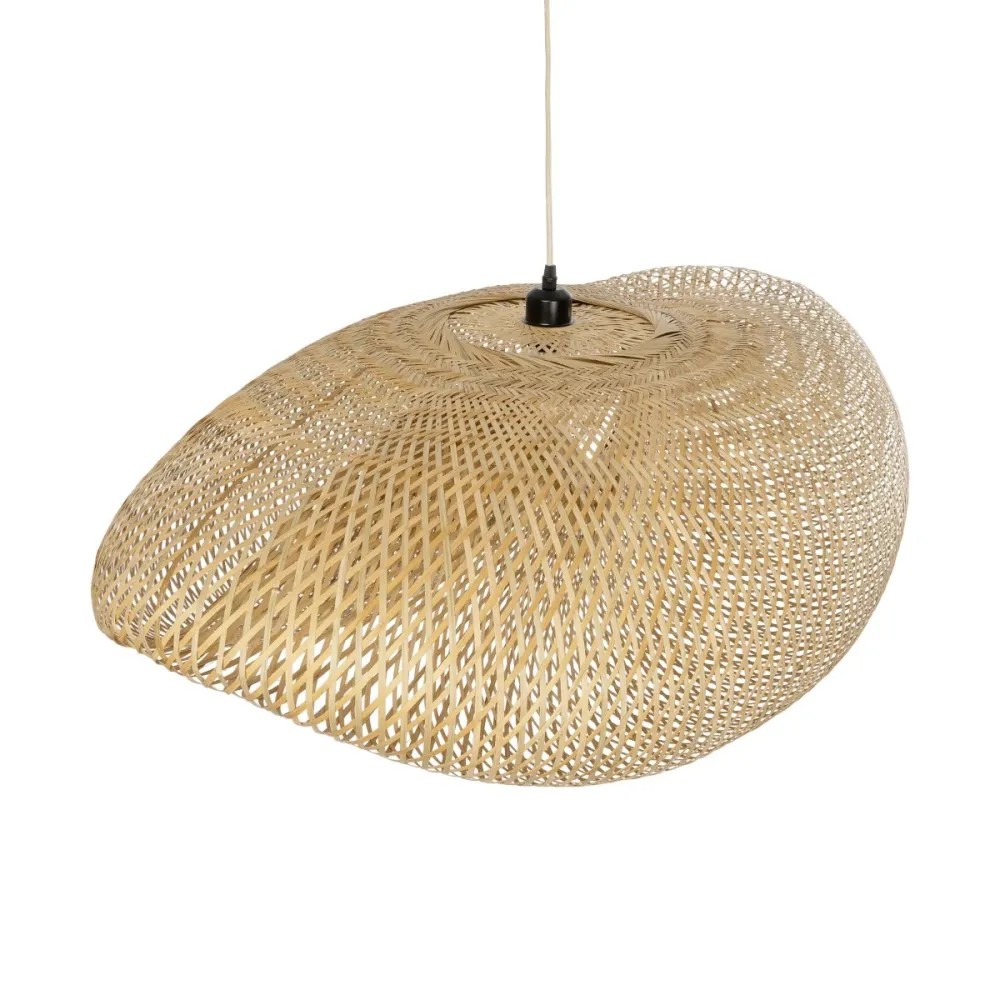 GLOBOSTAR® MEXICO 00721 Boho Κρεμαστό Φωτιστικό Οροφής με Ντουί 1 x E27 AC 220-240V IP20 - Μπεζ - Μ100 x Π80 x Υ35cm