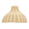 GLOBOSTAR® MAYOTTE 00724 Boho Κρεμαστό Φωτιστικό Οροφής με Ντουί 1 x E27 AC 220-240V IP20 - Μπεζ - Μ40 x Π40 x Υ28cm