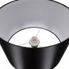 GLOBOSTAR® ASHLEY 00824 Μοντέρνο Επιδαπέδιο Φωτιστικό με Ντουί 1 x E27 AC 220-240V IP20 - Μαύρο & Μπεζ - Μ40 x Π40 x Υ145cm
