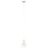 GLOBOSTAR® CAGE 00867 Vintage Κρεμαστό Φωτιστικό Οροφής με Ντουί 1 x E27 AC 220-240V IP20 - Λευκό - Μ15 x Π15 x Υ22cm
