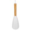 GLOBOSTAR® DILLON 00876 Μοντέρνο Κρεμαστό Φωτιστικό Οροφής με Ντουί 1 x E27 AC 220-240V IP20 - Λευκό & Μπεζ - Μ11 x Π11 x Υ36cm