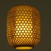 GLOBOSTAR® MAURITIUS 00899 Boho Κρεμαστό Φωτιστικό Οροφής με Ντουί 1 x E27 AC 220-240V IP20 - Μπεζ - Μ30 x Π30 x Υ40cm
