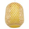GLOBOSTAR® MAURITIUS 00899 Boho Κρεμαστό Φωτιστικό Οροφής με Ντουί 1 x E27 AC 220-240V IP20 - Μπεζ - Μ30 x Π30 x Υ40cm