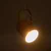 GLOBOSTAR® HAZEL 00929 Μοντέρνο Κρεμαστό Φωτιστικό Οροφής με Ντουί 1 x E27 AC 220-240V IP20 - Ροζ & Χρυσό - Μ12 x Π12 x Υ27cm