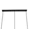 GLOBOSTAR® MONROE 00954 Μοντέρνο Κρεμαστό Φωτιστικό Οροφής με Ντουί 3 x E27 AC 220-240V IP20 - Μαύρο & Λευκό - Μ74 x Π25 x Υ50cm