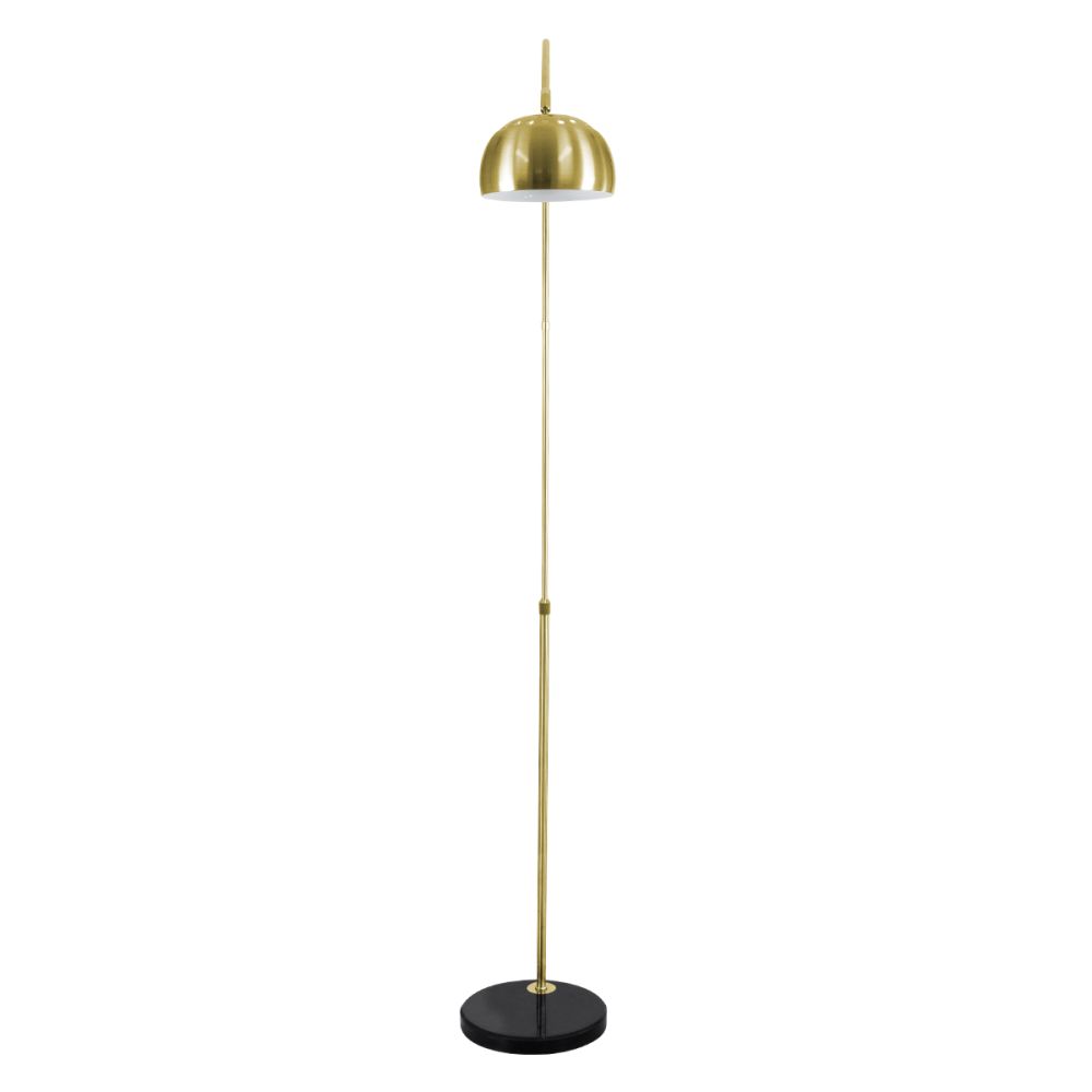 GLOBOSTAR® PRAGUE 00991 Μοντέρνο Επιδαπέδιο Φωτιστικό με Ντουί 1 x E27 AC 220-240V IP20 - Χρυσό & Μαύρο - Μ90 x Π29.5 x Υ180cm