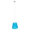 GLOBOSTAR® PLAYROOM 00995 Vintage Κρεμαστό Φωτιστικό Οροφής με Ντουί 1 x E27 AC 220-240V IP20 - Μπλε - Μ32 x Π32 x Υ27cm