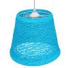 GLOBOSTAR® PLAYROOM 00995 Vintage Κρεμαστό Φωτιστικό Οροφής με Ντουί 1 x E27 AC 220-240V IP20 - Μπλε - Μ32 x Π32 x Υ27cm