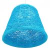 GLOBOSTAR® PLAYROOM 00995 Vintage Κρεμαστό Φωτιστικό Οροφής με Ντουί 1 x E27 AC 220-240V IP20 - Μπλε - Μ32 x Π32 x Υ27cm