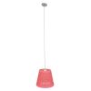 GLOBOSTAR® PLAYROOM 00996 Vintage Κρεμαστό Φωτιστικό Οροφής με Ντουί 1 x E27 AC 220-240V IP20 - Ροζ - Μ32 x Π32 x Υ27cm