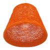 GLOBOSTAR® PLAYROOM 00997 Vintage Κρεμαστό Φωτιστικό Οροφής με Ντουί 1 x E27 AC 220-240V IP20 - Πορτοκαλί - Μ32 x Π32 x Υ27cm