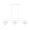GLOBOSTAR® REGAL 01010 Vintage Φωτιστικό Οροφής με Ντουί 3 x E27 AC 220-240V IP20 - Λευκό - Μ110 x Π26 x Υ75cm