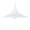 GLOBOSTAR® SHANGHAI 01026-B Μοντέρνο Κρεμαστό Φωτιστικό Οροφής με Ντουί 1 x E27 AC 220-240V IP20 - Λευκό & Χρυσό - Μ37 x Π37 x Υ17cm