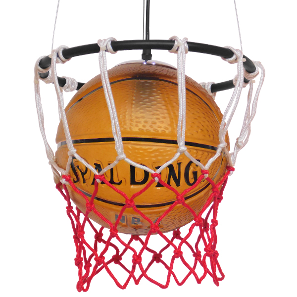 GLOBOSTAR® NBA 01027 Μοντέρνο Κρεμαστό Φωτιστικό Οροφής με Ντουί 1 x E27 AC 220-240V IP20 - Πορτοκαλί - Μ32 x Π32 x Υ58cm