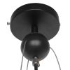 GLOBOSTAR® NBA 01027 Μοντέρνο Κρεμαστό Φωτιστικό Οροφής με Ντουί 1 x E27 AC 220-240V IP20 - Πορτοκαλί & Κόκκινο - Μ32 x Π32 x Υ58cm