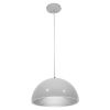 GLOBOSTAR® CHIME 01030 Μοντέρνο Κρεμαστό Φωτιστικό Οροφής με Ντουί 1 x E27 AC 220-240V IP20 - Λευκό - Μ30 x Π30 x Υ16cm