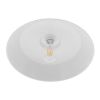 GLOBOSTAR® RAY 01043 Vintage Κρεμαστό Φωτιστικό Οροφής με Ντουί 1 x E27 AC 220-240V IP20 - Λευκό - Μ36 x Π36 x Υ25cm