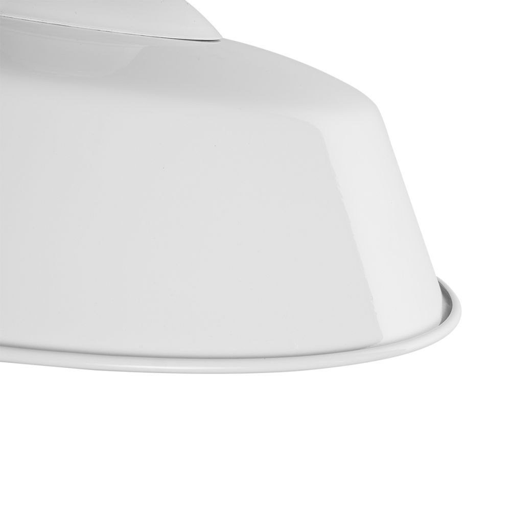 GLOBOSTAR® SORD 01051 Vintage Φωτιστικό Τοίχου - Απλίκα με Ντουί 1 x E27 AC 220-240V IP20 - Λευκό - Μ36 x Π42 x Υ32cm