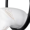 GLOBOSTAR® DOVE 01086 Vintage Φωτιστικό Τοίχου - Απλίκα με Ντουί 2 x E14 AC 220-240V IP20 - Μαύρο & Μπεζ - Μ28 x Π28 x Υ30cm