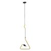GLOBOSTAR® LIBBY 01097-1 Παιδικό Κρεμαστό Φωτιστικό Οροφής με Ντουί 1 x E27 AC 220-240V IP20 - Κίτρινο - Μ31 x Π31 x Υ16cm