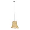 GLOBOSTAR® HAWAII 01103 Boho Κρεμαστό Φωτιστικό Οροφής με Ντουί 1 x E27 AC 220-240V IP20 - Μπεζ - Μ40 x Π40 x Y43cm