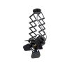GLOBOSTAR® BROADWAY 01140 Vintage Φωτιστικό Οροφής με Ντουί 1 x E27 AC 220-240V IP20 - Μαύρο - Μ28 x Π25 x Υ100cm