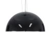 GLOBOSTAR® SERENIA 01151 Μοντέρνο Κρεμαστό Φωτιστικό Οροφής με Ντουί 1 x E27 AC 220-240V IP20 - Μαύρο & Λευκό - Μ40 x Π40 x Υ20cm