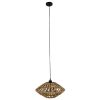 GLOBOSTAR® DOGMA 01187 Boho Κρεμαστό Φωτιστικό Οροφής με Ντουί 1 x E27 AC 220-240V IP20 - Μπεζ - Μ40 x Π40 x Υ20cm