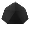 GLOBOSTAR® HEXAGON 01195 Μοντέρνο Κρεμαστό Φωτιστικό Οροφής με Ντουί 1 x E27 AC 220-240V IP20 - Μαύρο & Χρυσό - Μ46 x Π46 x Υ25cm