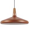 GLOBOSTAR® FELICITA 01223 Μοντέρνο Κρεμαστό Φωτιστικό Οροφής με Ντουί 1 x E27 AC 220-240V IP20 - Χάλκινο & Λευκό - Μ40 x Π40 x Υ30cm