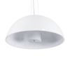GLOBOSTAR® SERENIA 01271 Μοντέρνο Κρεμαστό Φωτιστικό Οροφής με Ντουί 1 x E27 AC 220-240V IP20 - Λευκό - Μ60 x Π60 x Υ30cm