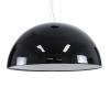 GLOBOSTAR® SERENIA 01272 Μοντέρνο Κρεμαστό Φωτιστικό Οροφής με Ντουί 1 x E27 AC 220-240V IP20 - Μαύρο & Λευκό - Μ90 x Π90 x Υ40cm