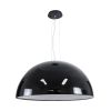 GLOBOSTAR® SERENIA 01272 Μοντέρνο Κρεμαστό Φωτιστικό Οροφής με Ντουί 1 x E27 AC 220-240V IP20 - Μαύρο & Λευκό - Μ90 x Π90 x Υ40cm
