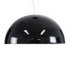 GLOBOSTAR® SERENIA 01272 Μοντέρνο Κρεμαστό Φωτιστικό Οροφής με Ντουί 1 x E27 AC 220-240V IP20 - Μαύρο & Λευκό - Μ90 x Π90 x Υ40cm