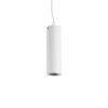 GLOBOSTAR® CANNON 01274 Μοντέρνο Κρεμαστό Φωτιστικό Οροφής με Ντουί 1 x GU10 AC 220-240V IP20 - Λευκό - Μ6 x Π6 x Y20cm