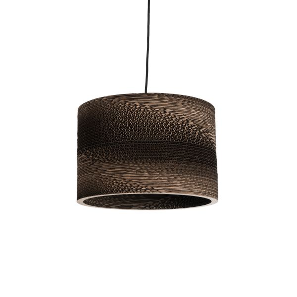 GLOBOSTAR® SANTORINI 01290 Boho Κρεμαστό Φωτιστικό Οροφής με Ντουί 1 x E27 AC 220-240V IP20 - Καφέ - Μ30 x Π30 x Y20cm