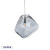 GLOBOSTAR® RINA 01307 Μοντέρνο Κρεμαστό Φωτιστικό Οροφής με Ντουί 1 x G9 AC 220-240V IP20 - Γκρι - Μ16 x Π16 x Υ17cm