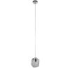 GLOBOSTAR® RINA 01307 Μοντέρνο Κρεμαστό Φωτιστικό Οροφής με Ντουί 1 x G9 AC 220-240V IP20 - Γκρι - Μ16 x Π16 x Υ17cm