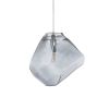 GLOBOSTAR® RINA 01307 Μοντέρνο Κρεμαστό Φωτιστικό Οροφής με Ντουί 1 x G9 AC 220-240V IP20 - Γκρι - Μ16 x Π16 x Υ17cm