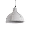 GLOBOSTAR® TRIBECA 01326 Μοντέρνο Κρεμαστό Φωτιστικό Οροφής με Ντουί 1 x E27 AC 220-240V IP20 - Γκρι - Μ30 x Π30 x Υ27cm