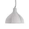 GLOBOSTAR® TRIBECA 01326 Μοντέρνο Κρεμαστό Φωτιστικό Οροφής με Ντουί 1 x E27 AC 220-240V IP20 - Γκρι - Μ30 x Π30 x Υ27cm