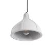 GLOBOSTAR® TRIBECA 01326 Μοντέρνο Κρεμαστό Φωτιστικό Οροφής με Ντουί 1 x E27 AC 220-240V IP20 - Γκρι - Μ30 x Π30 x Υ27cm