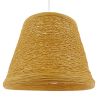 GLOBOSTAR® PLAYROOM 01332 Vintage Κρεμαστό Φωτιστικό Οροφής με Ντουί 1 x E27 AC 220-240V IP20 - Μπεζ - Μ32 x Π32 x Υ27cm