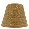 GLOBOSTAR® PLAYROOM 01332 Vintage Κρεμαστό Φωτιστικό Οροφής με Ντουί 1 x E27 AC 220-240V IP20 - Μπεζ - Μ32 x Π32 x Υ27cm